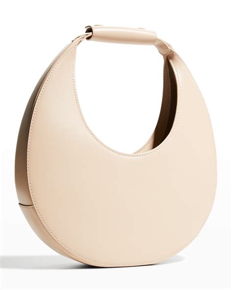 staud moon bag sale|staud moon leather hobo bag.